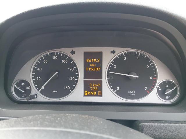 2010 MERCEDES BENZ B160 SE CV