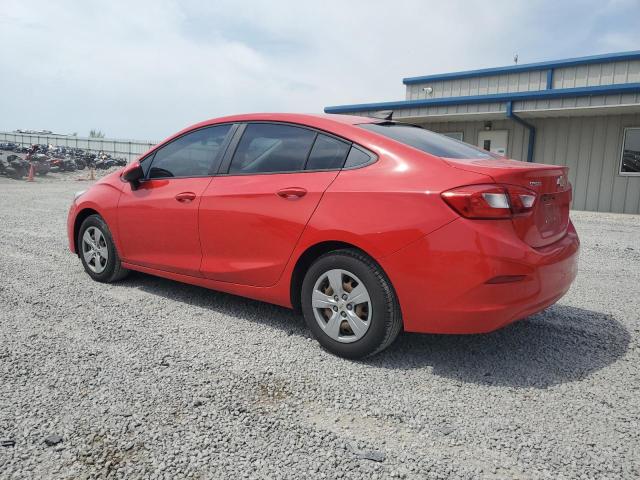  CHEVROLET CRUZE 2018 Червоний