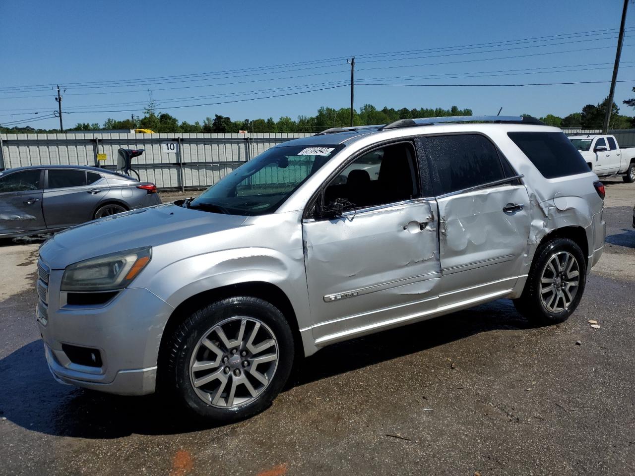 2014 Gmc Acadia Denali de vânzare în Montgomery, AL - Side