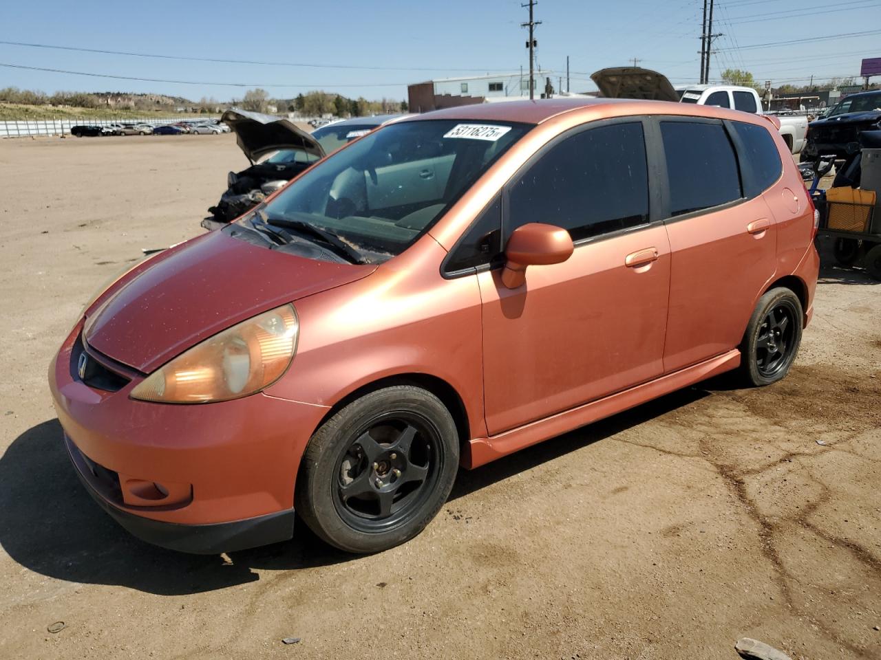 2008 Honda Fit Sport იყიდება Colorado Springs-ში, CO - Minor Dent/Scratches
