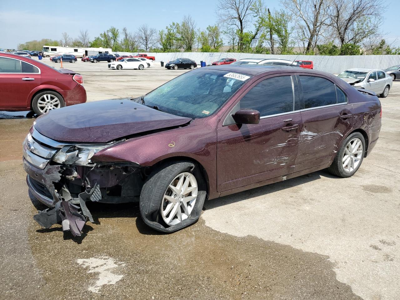 2012 Ford Fusion Sel na sprzedaż w Bridgeton, MO - Front End