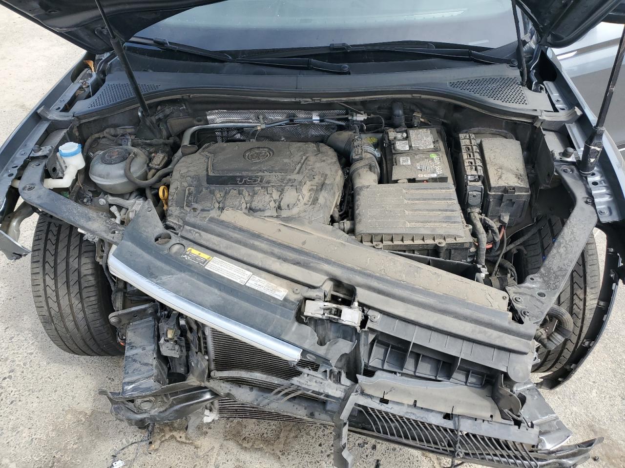 2021 Volkswagen Tiguan Se VIN: 3VV2B7AX6MM101345 Lot: 53089615