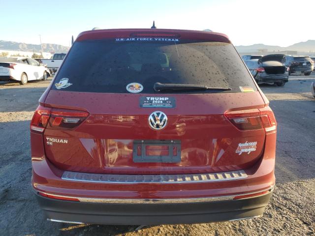  VOLKSWAGEN TIGUAN 2021 Czerwony