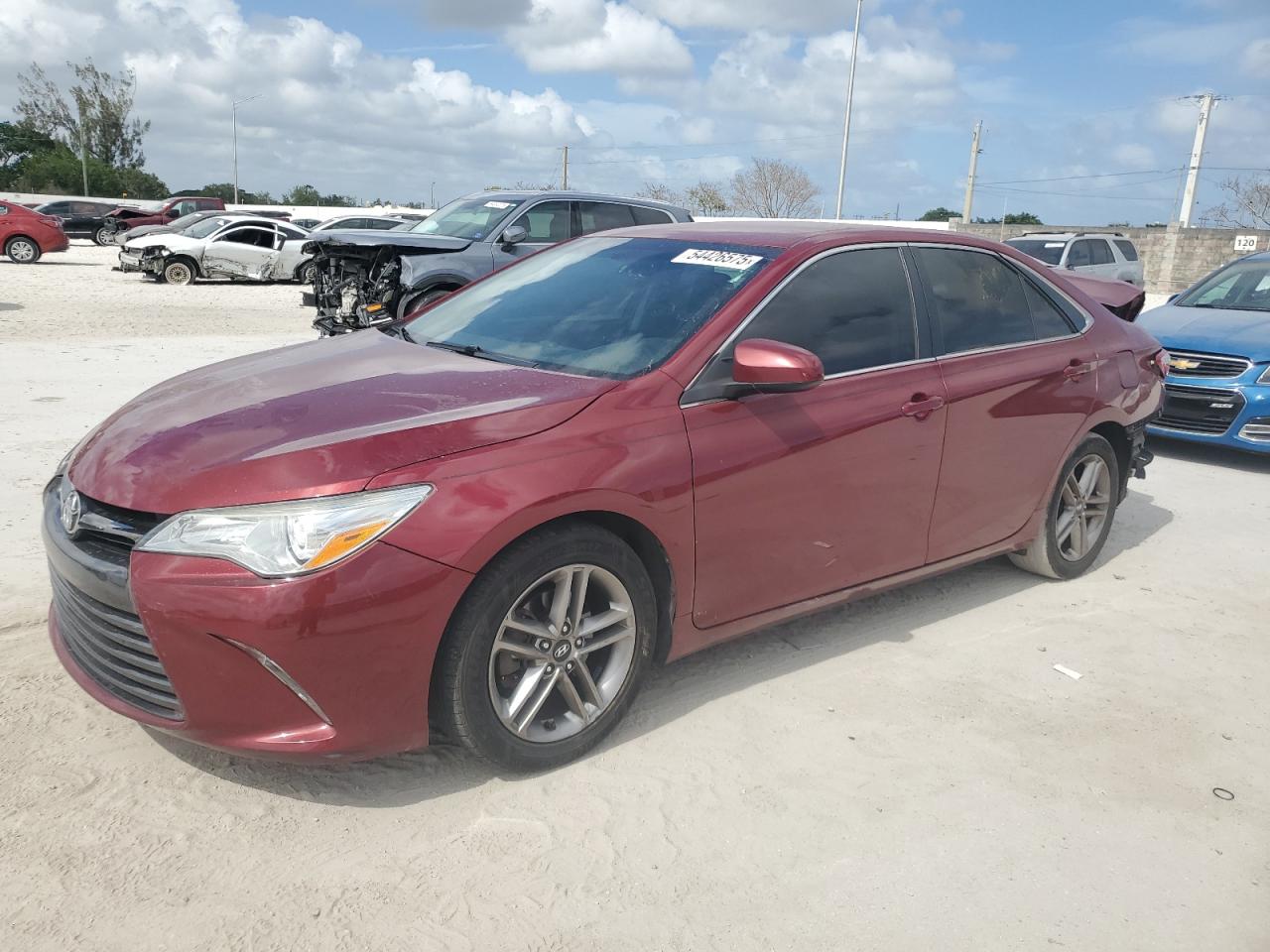 2015 Toyota Camry Le იყიდება Homestead-ში, FL - Rear End