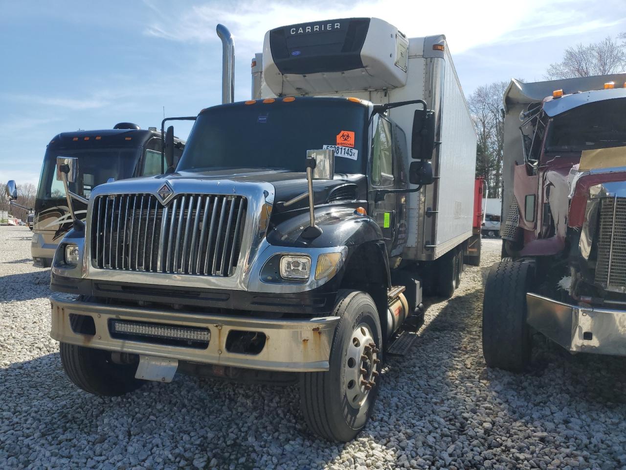 2005 International 7000 7600 en Venta en West Warren, MA - Burn - Interior