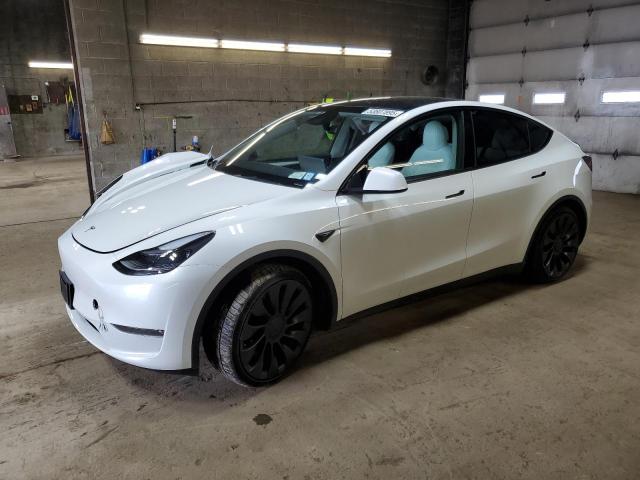  TESLA MODEL Y 2023 Biały