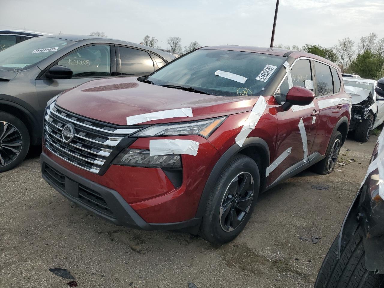 2025 Nissan Rogue Sv for Sale in Woodhaven, MI - Vandalism