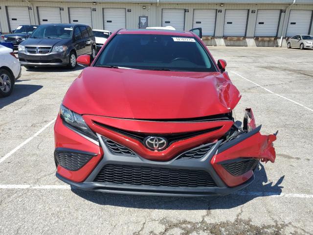  TOYOTA CAMRY 2022 Red