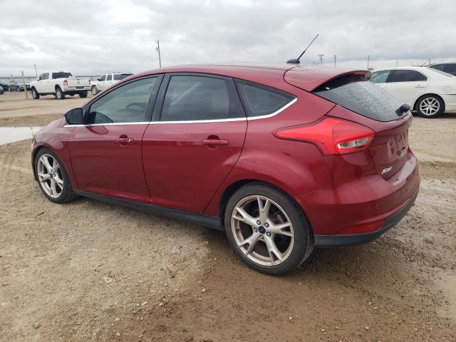 Hatchbacks FORD FOCUS 2015 Czerwony
