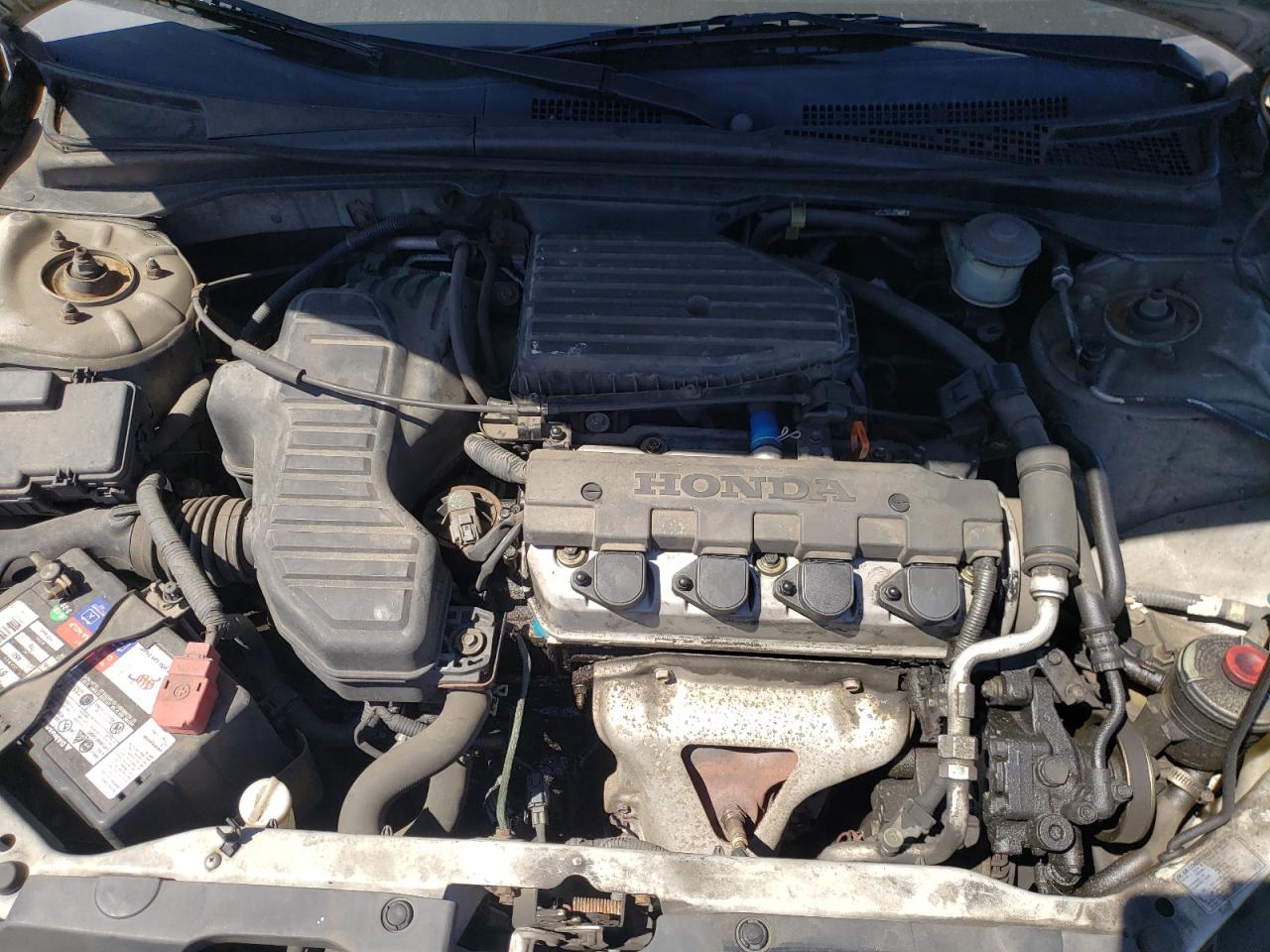 2004 Honda Civic Dx Vp VIN: 2HGES16374H546451 Lot: 55057855