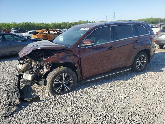  TOYOTA HIGHLANDER 2016 Maroon