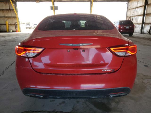  CHRYSLER 200 2016 Red