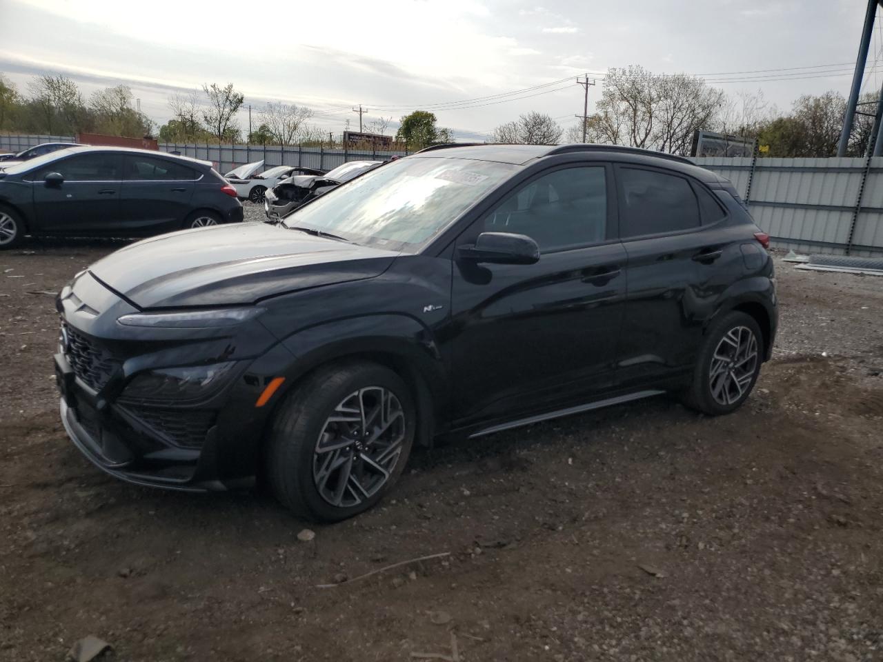 2022 Hyundai Kona N Line zu verkaufen in Chicago Heights, IL - Minor Dent/Scratches