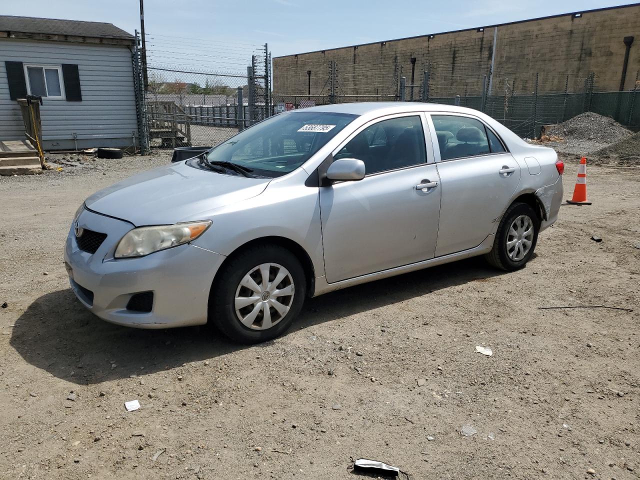 2009 Toyota Corolla Base en Venta en Laurel, MD - Rear End