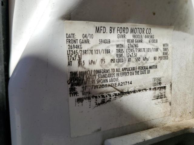 2011 FORD F250 SUPER DUTY  