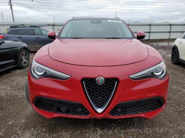  ALFA ROMEO STELVIO 2018 Czerwony