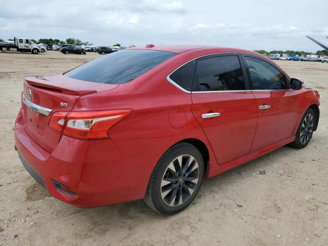  NISSAN SENTRA 2016 Czerwony