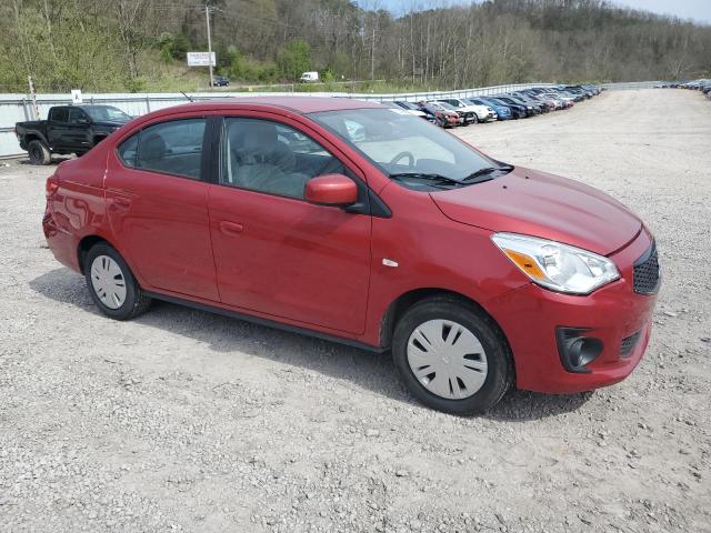  MITSUBISHI MIRAGE 2020 Красный