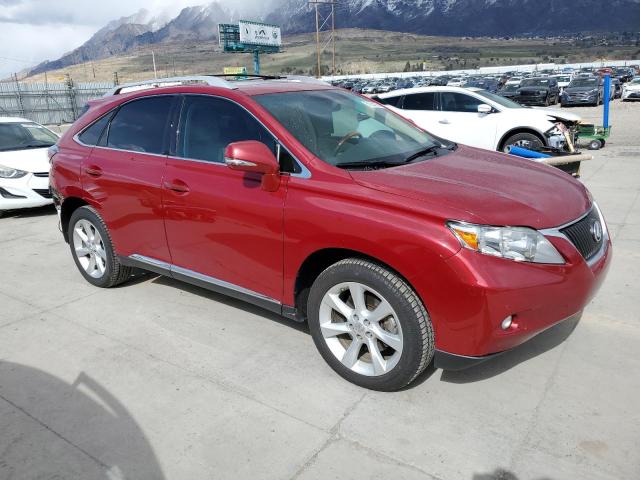  LEXUS RX350 2012 Czerwony