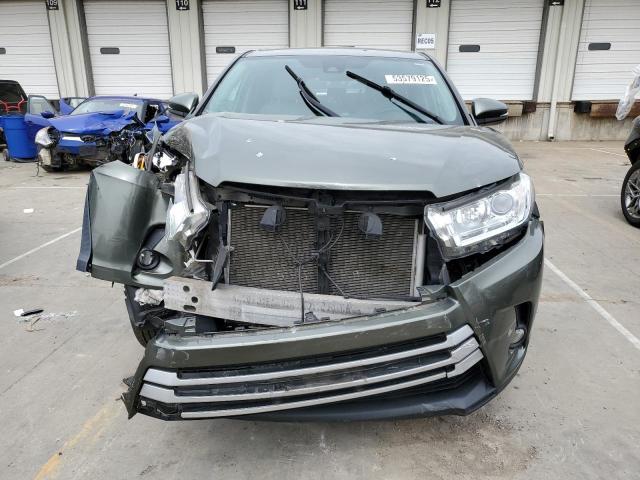  TOYOTA HIGHLANDER 2019 Зелений