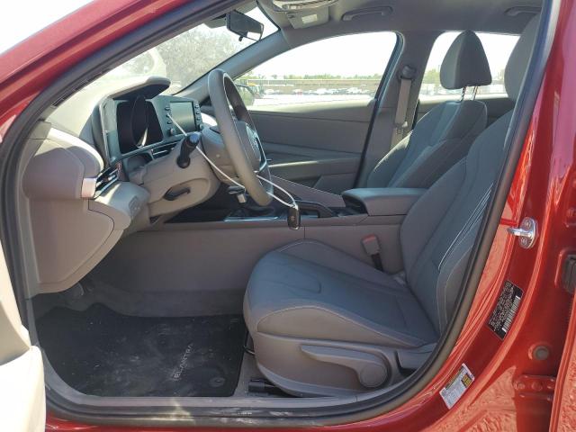  HYUNDAI ELANTRA 2023 Red