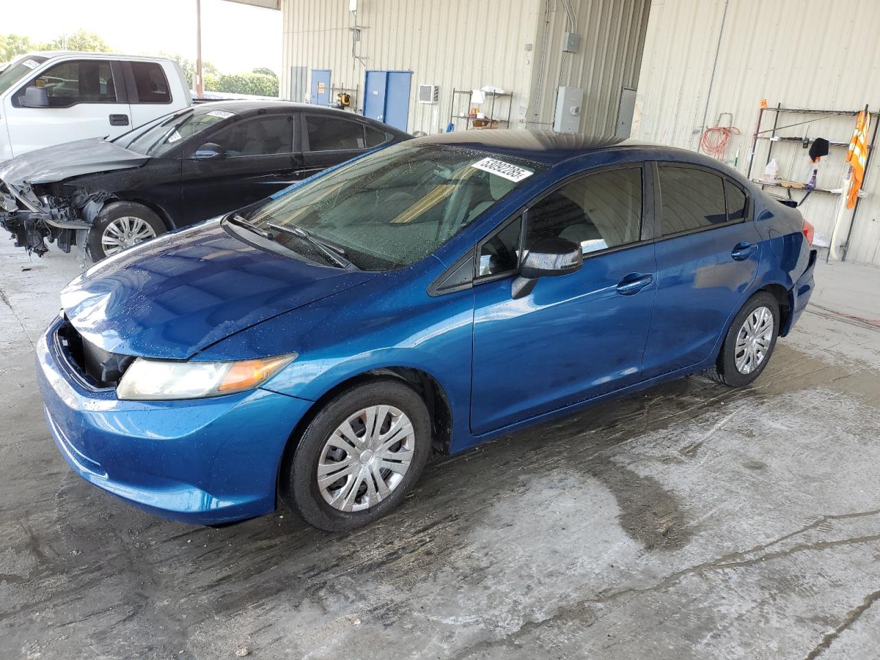 2012 Honda Civic Lx for Sale in Homestead, FL - Rear End