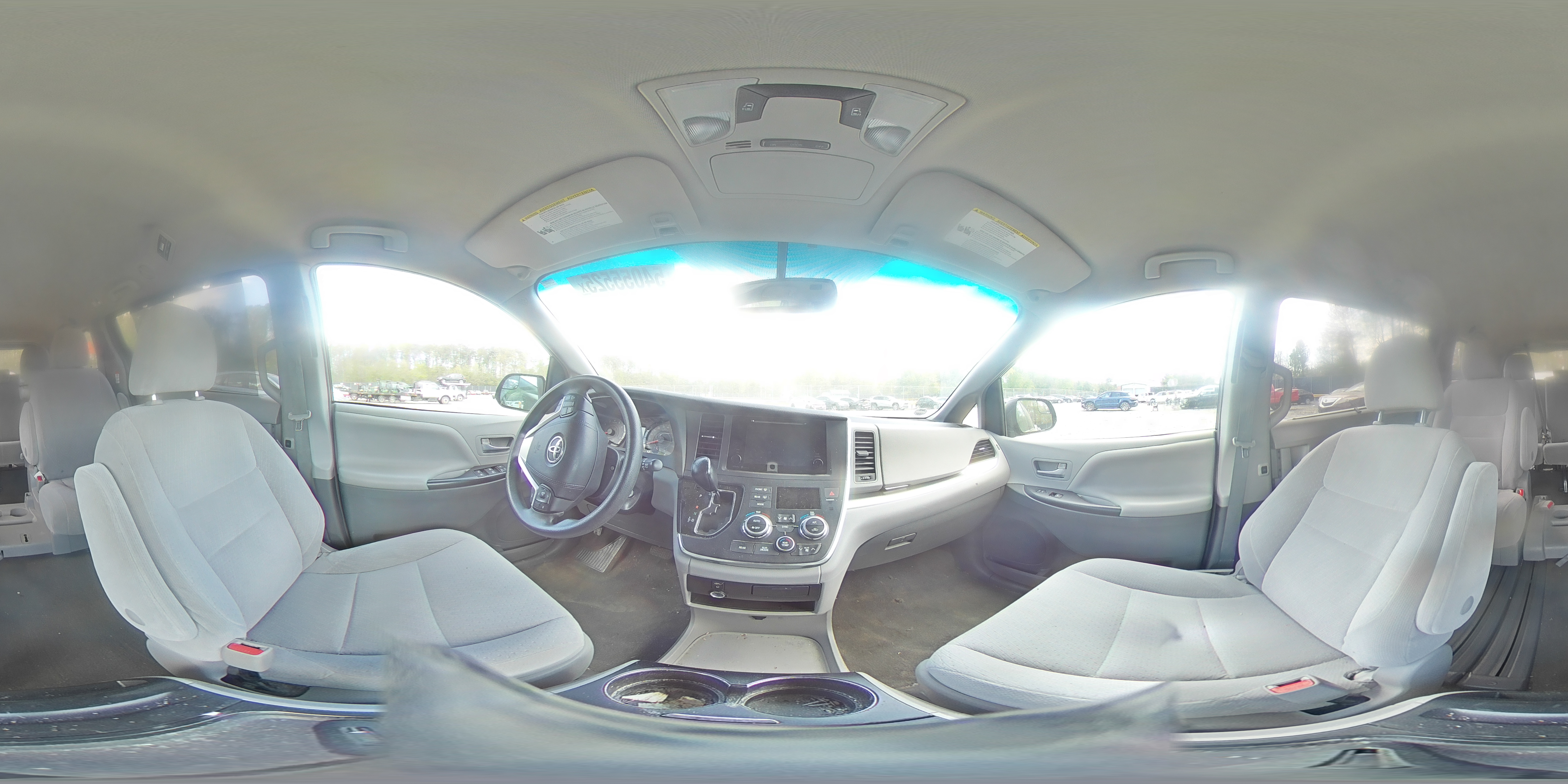 2015 Toyota Sienna Le VIN: 5TDKK3DC4FS555435 Lot: 54055525