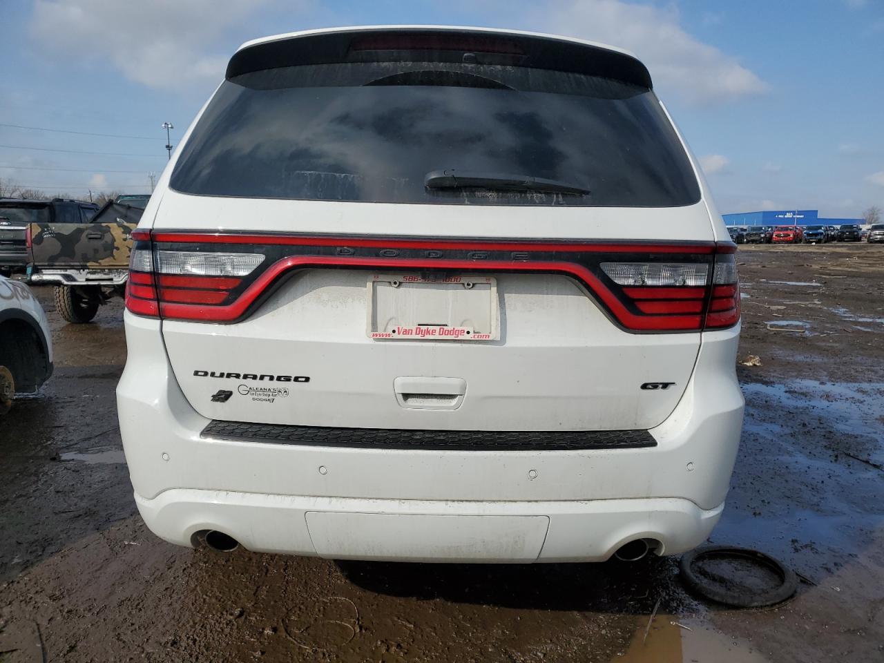 2022 Dodge Durango Gt VIN: 1C4RDJDGXNC212631 Lot: 52861215