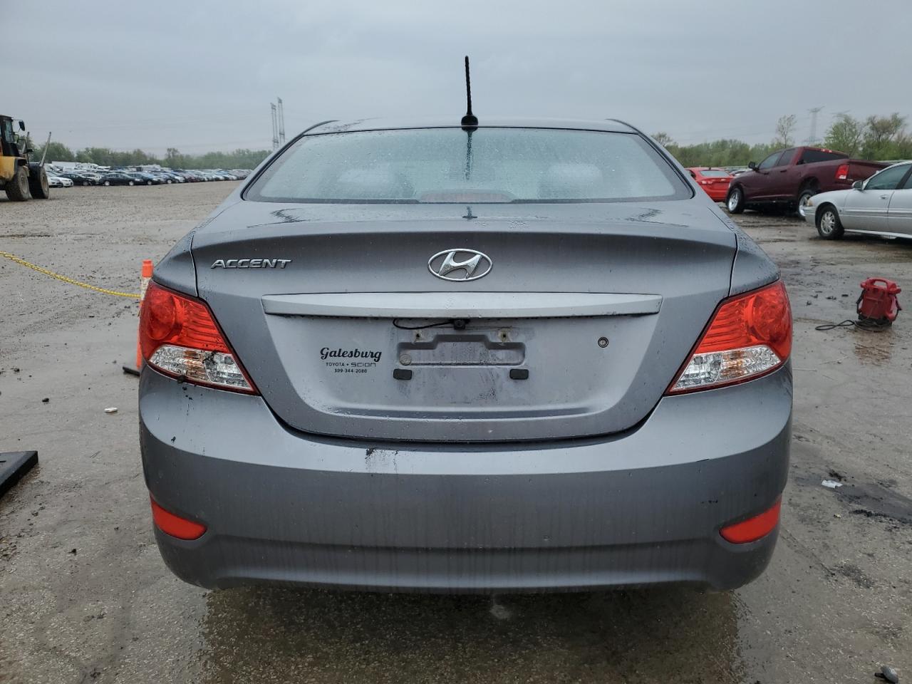 2014 Hyundai Accent Gls VIN: KMHCT4AE2EU649753 Lot: 55332565