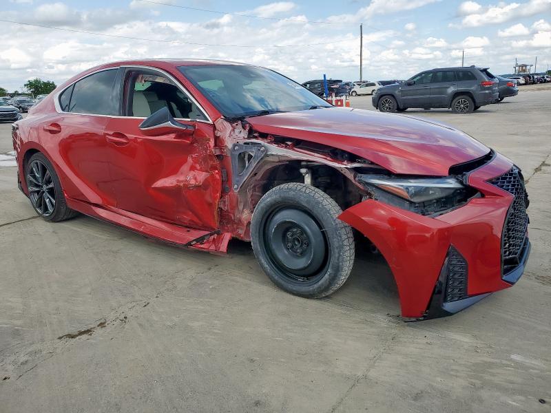  LEXUS IS 350 F S 2021 Красный