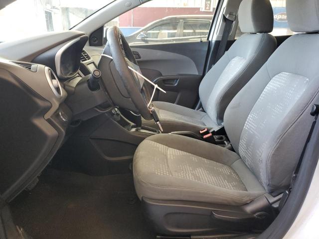 Hatchbacks CHEVROLET SONIC 2017 White