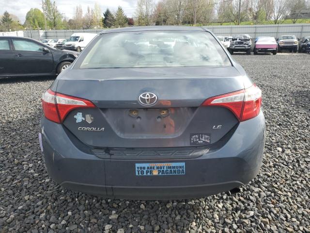 Sedans TOYOTA COROLLA 2015 Gray