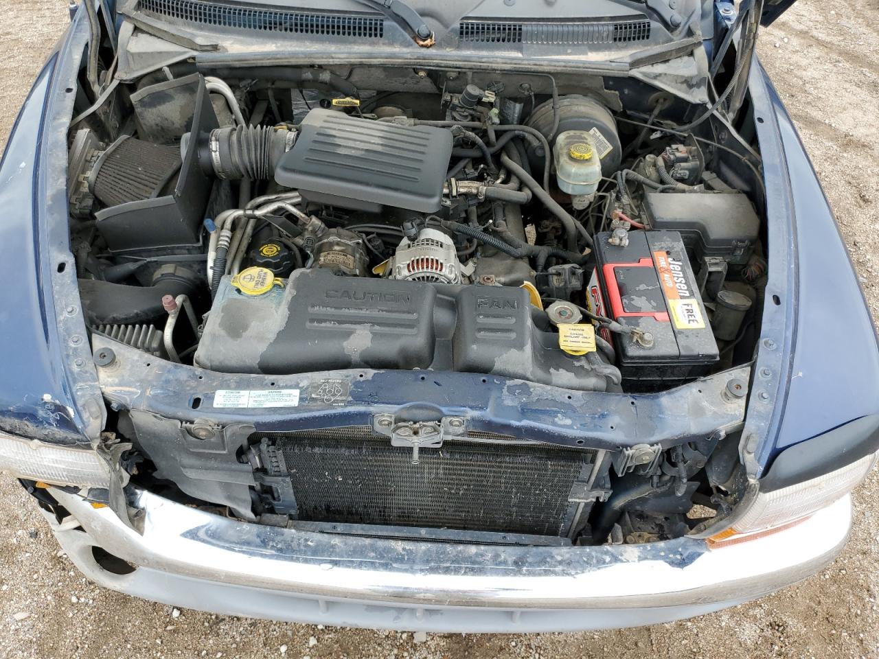 2000 Dodge Dakota Quad VIN: 1B7GG2AN9YS734684 Lot: 55219465