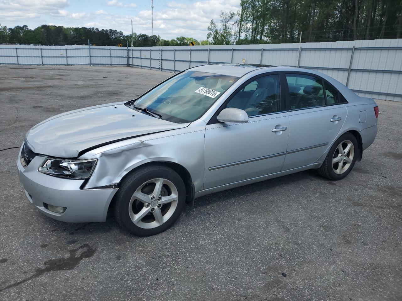 2008 Hyundai Sonata Se продається в Dunn, NC - Front End