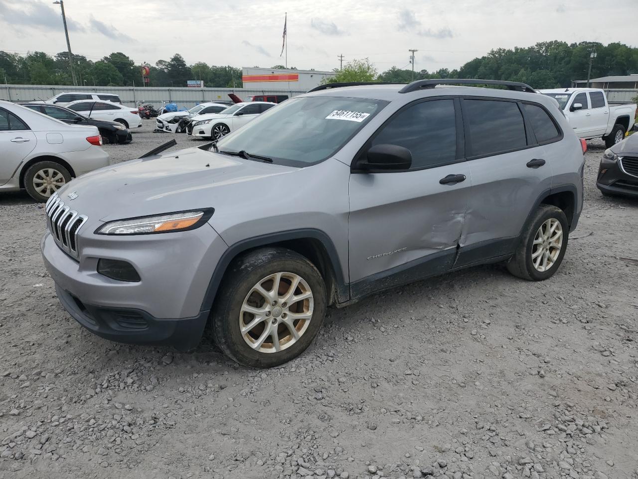 2017 Jeep Cherokee Sport იყიდება Montgomery-ში, AL - Side