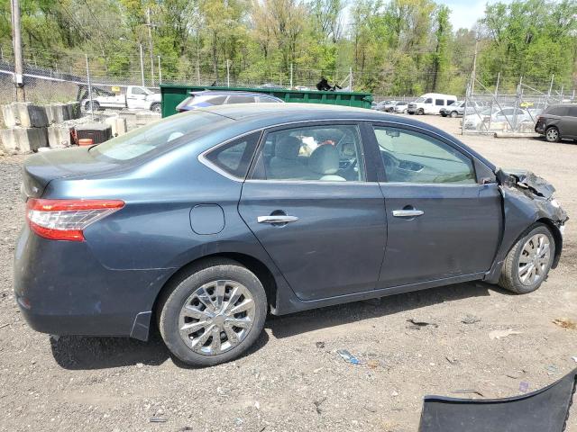  NISSAN SENTRA 2014 Зелений