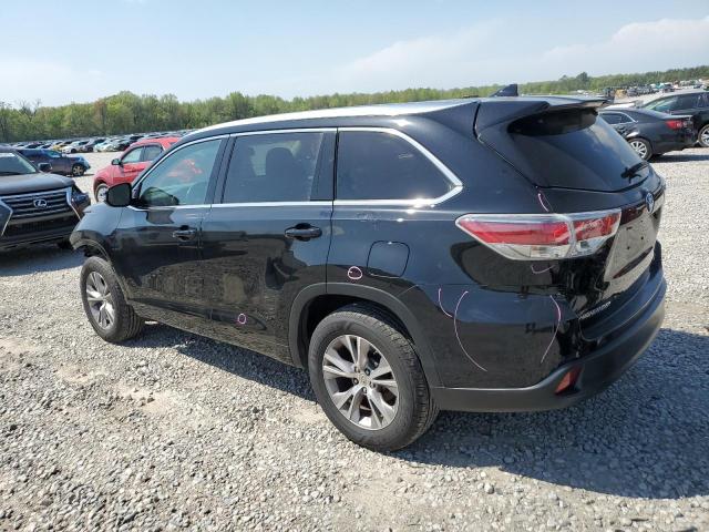  TOYOTA HIGHLANDER 2015 Чорний