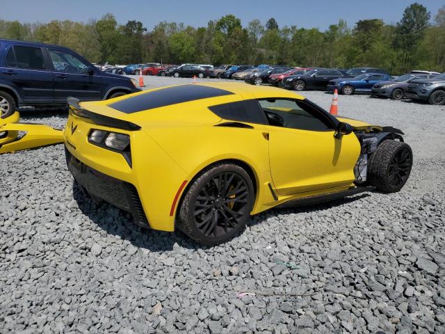 CHEVROLET CORVETTE 2018 Żółty