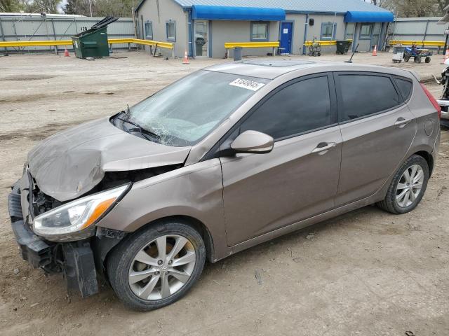  HYUNDAI ACCENT 2014 Бежевый