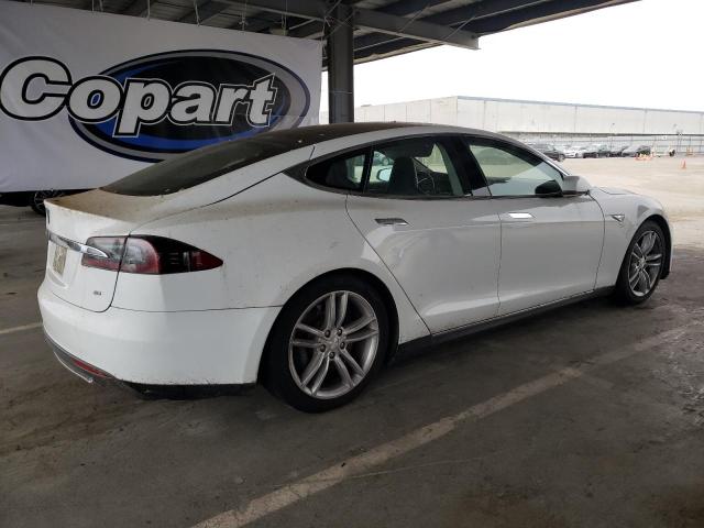  TESLA MODEL S 2013 Білий