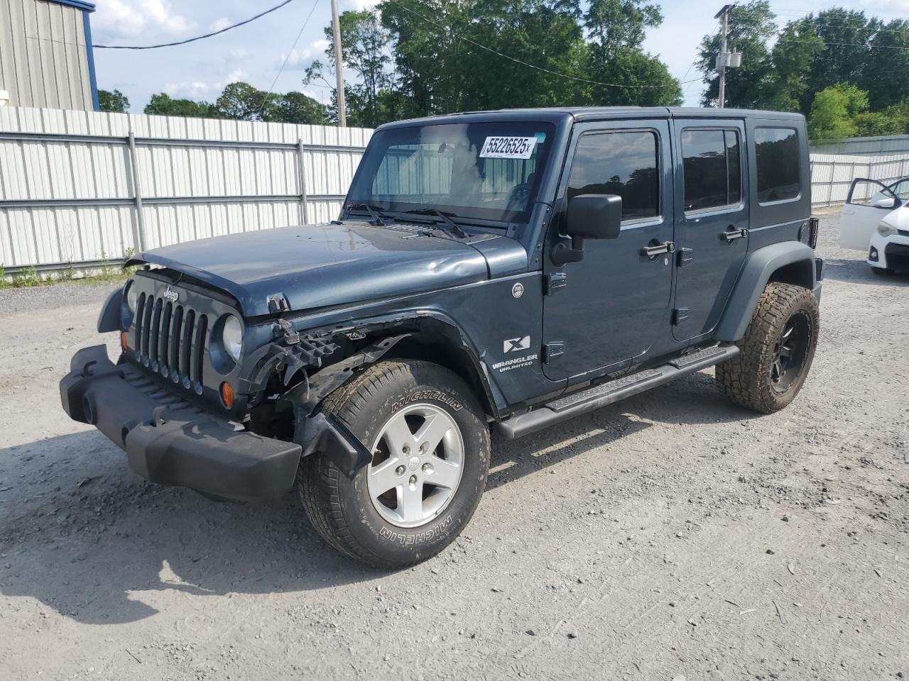 2008 Jeep Wrangler Unlimited X na sprzedaż w Gastonia, NC - Front End