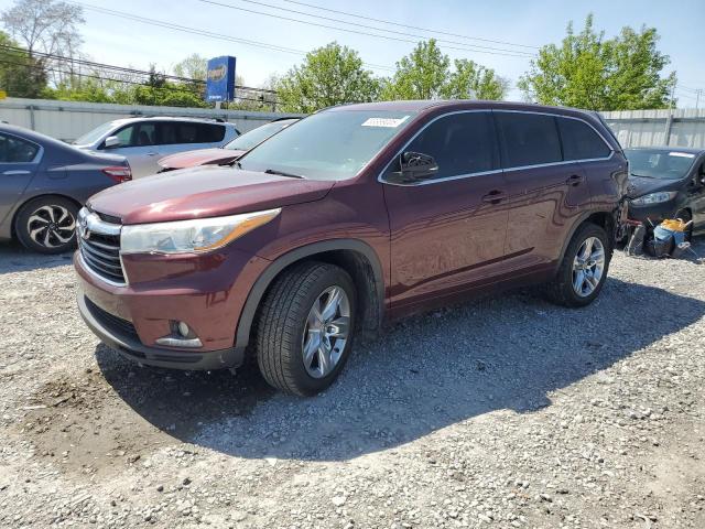  TOYOTA HIGHLANDER 2015 Maroon