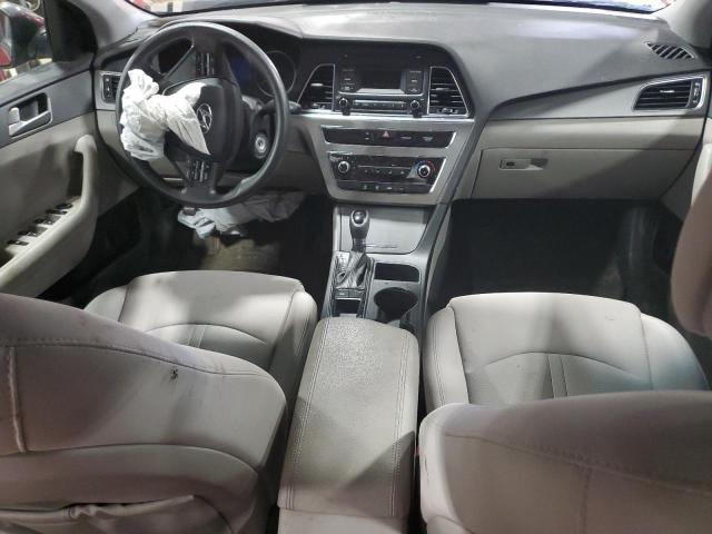  HYUNDAI SONATA 2015 Czerwony