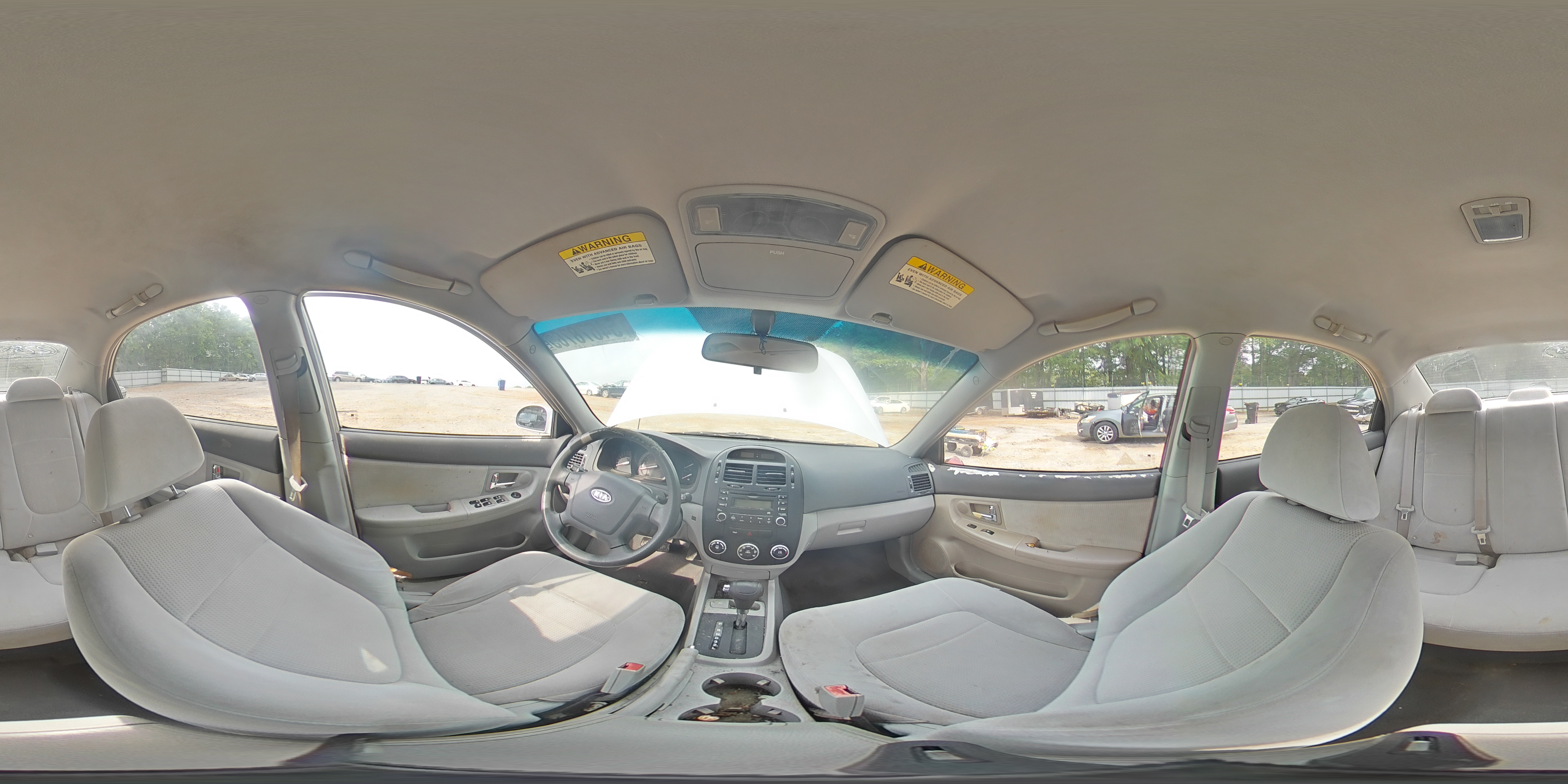 2007 Kia Spectra Ex VIN: KNAFE121075382631 Lot: 54678765