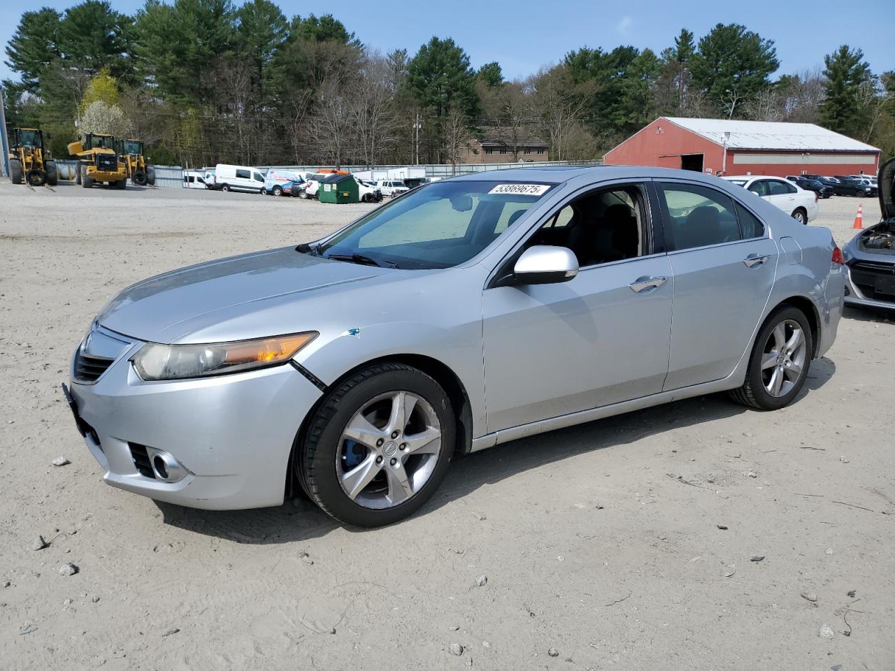 2012 Acura Tsx на продаже в Mendon, MA - Rear End