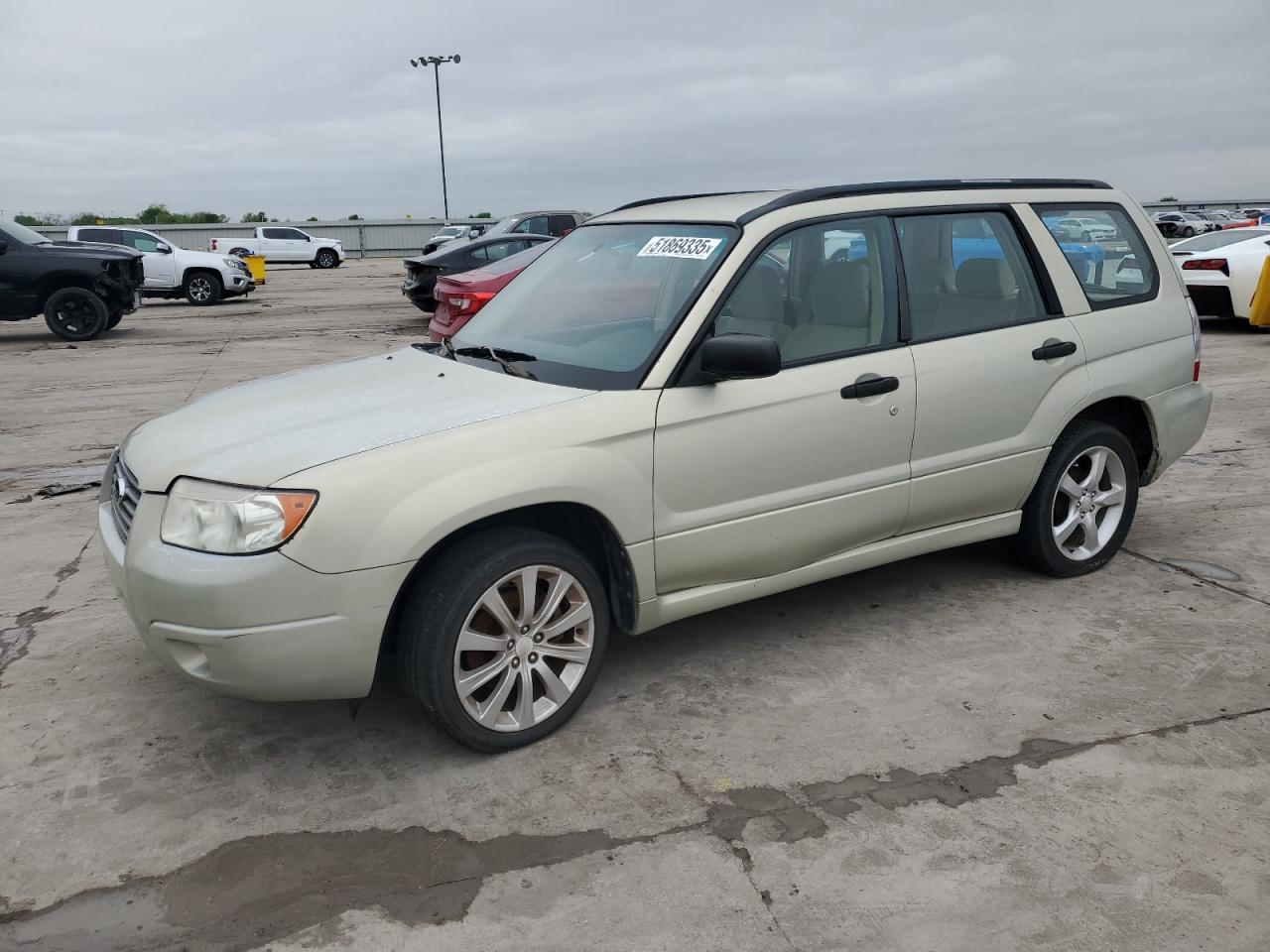 2007 Subaru Forester 2.5X на продаже в Wilmer, TX - Minor Dent/Scratches