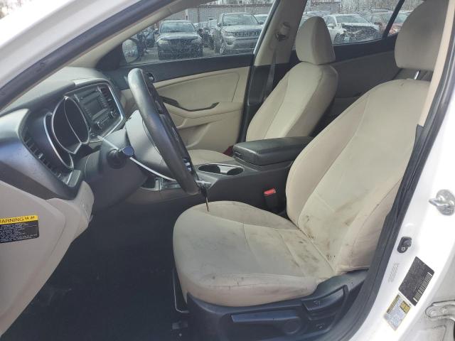  KIA OPTIMA 2015 White