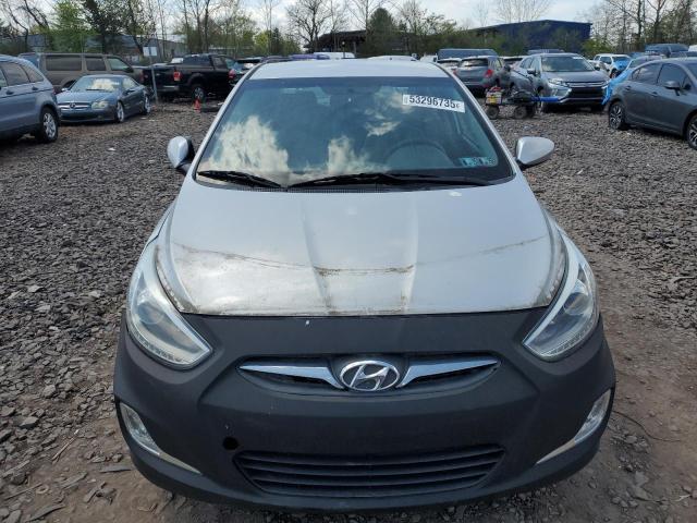  HYUNDAI ACCENT 2014 Серебристый