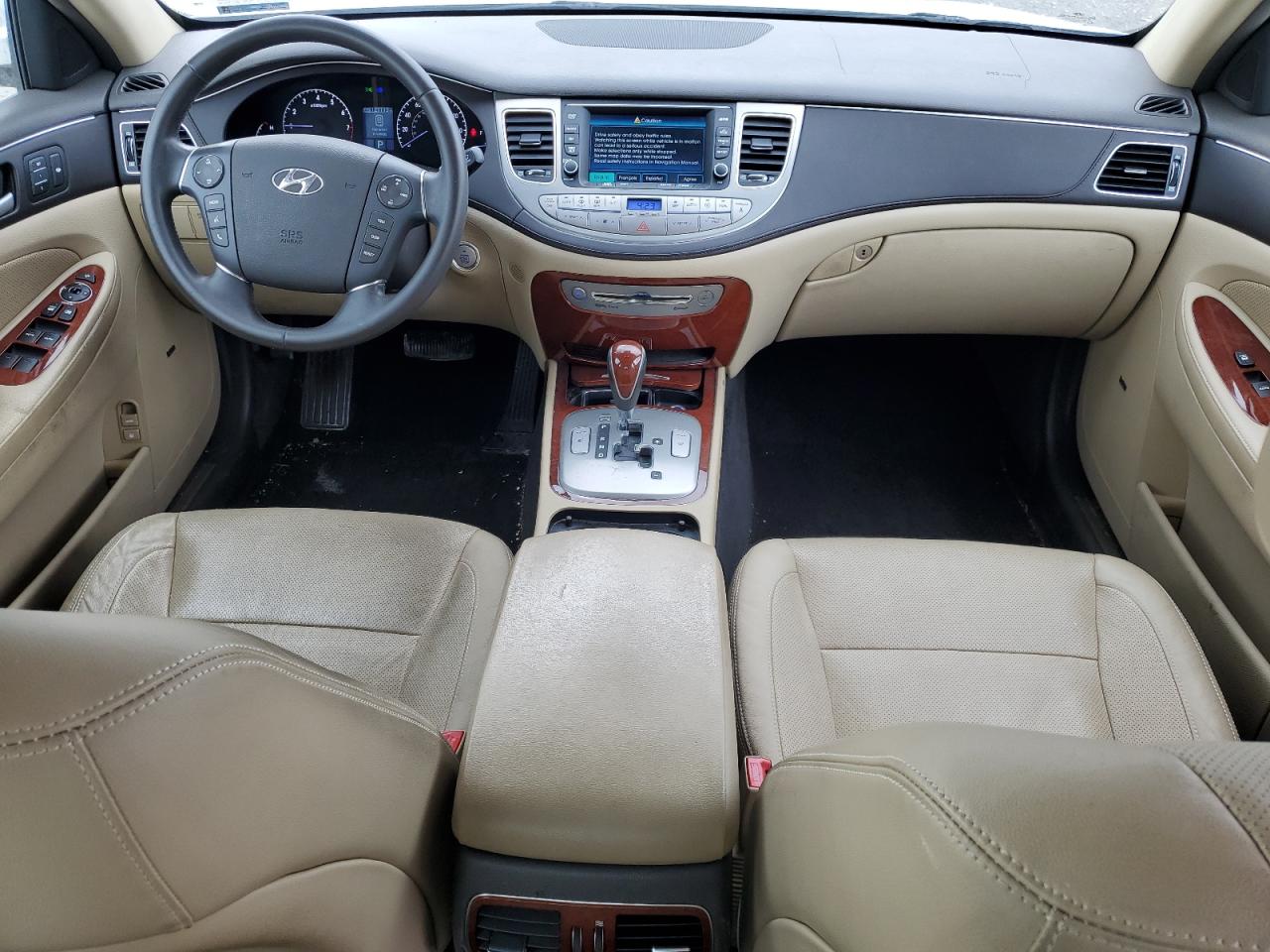 2012 Hyundai Genesis 3.8L VIN: KMHGC4DD3CU188757 Lot: 53732765