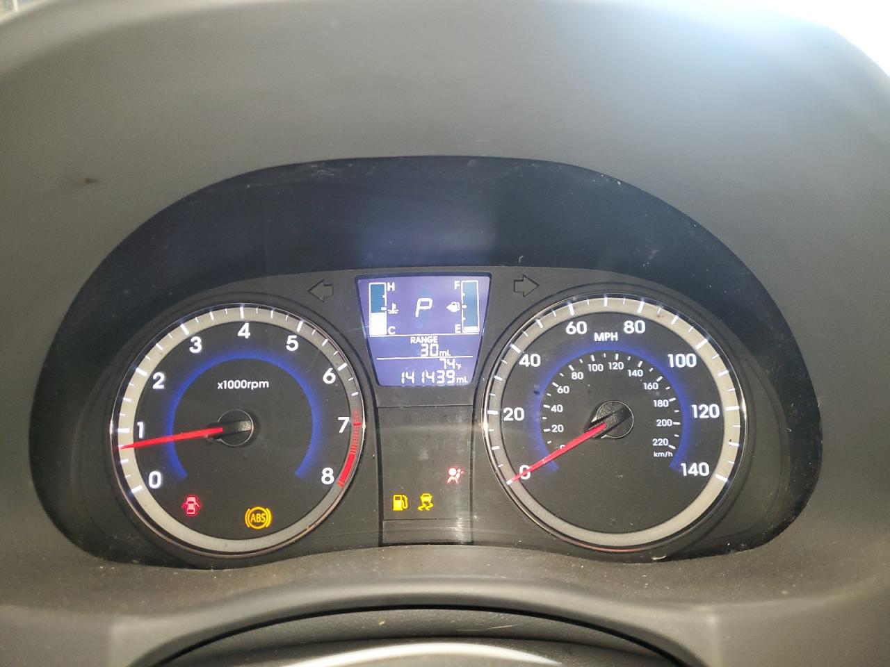 2015 Hyundai Accent Gls VIN: KMHCT4AE5FU806810 Lot: 55157495